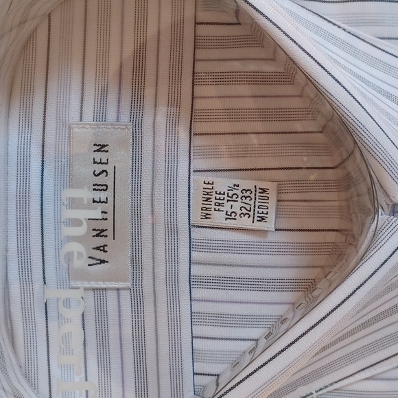 Van Heusen shirt men's size 15-15.5, 32/33 medium - Picture 2 of 4